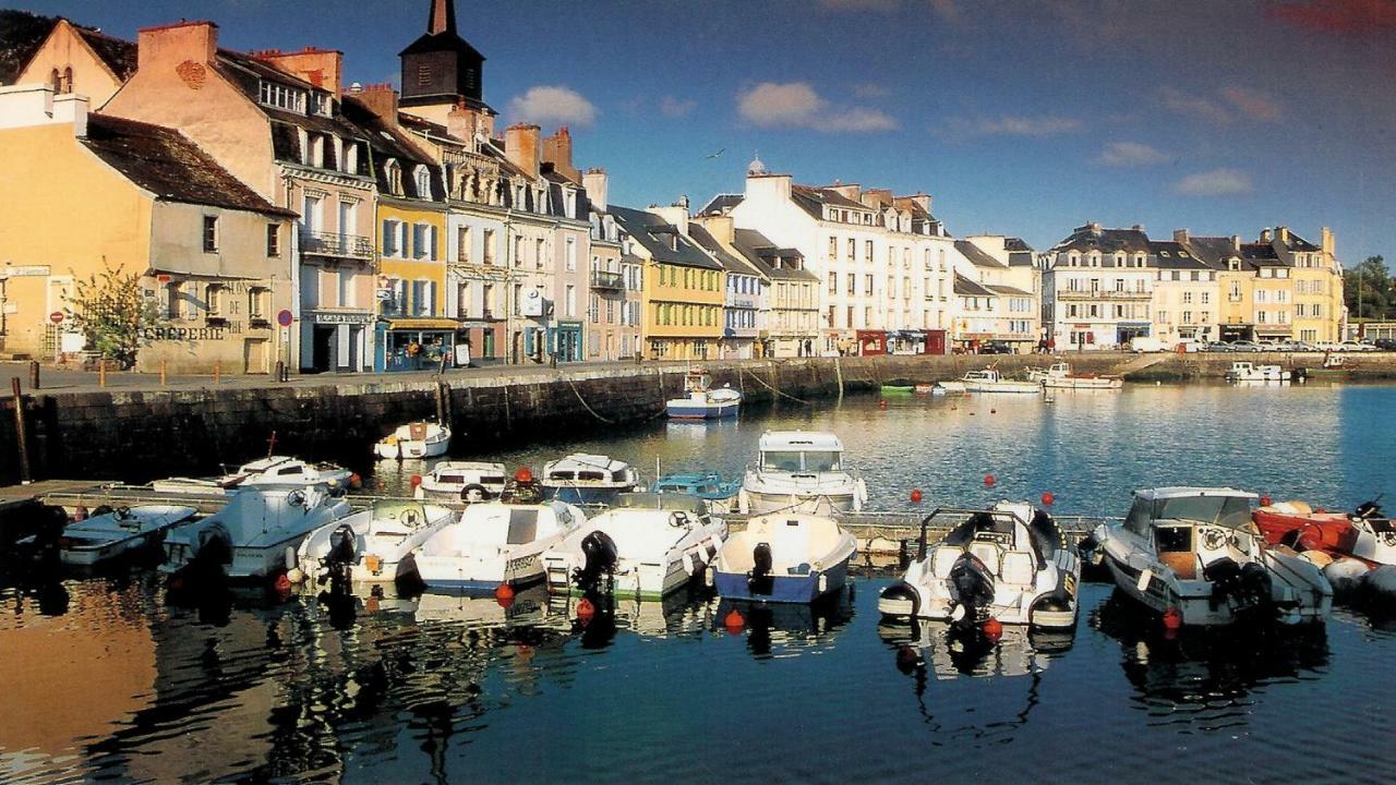 Maison Avec Vue Sur Mer Dans Residence Marie Galante Locmaria Eksteriør bilde